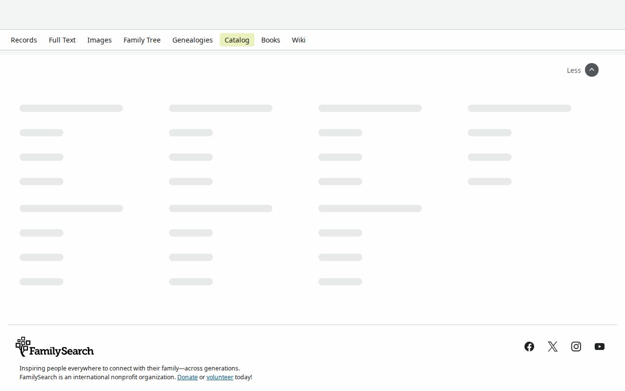 FamilySearch catalog for Polk's Granite City Tri-Cities directories