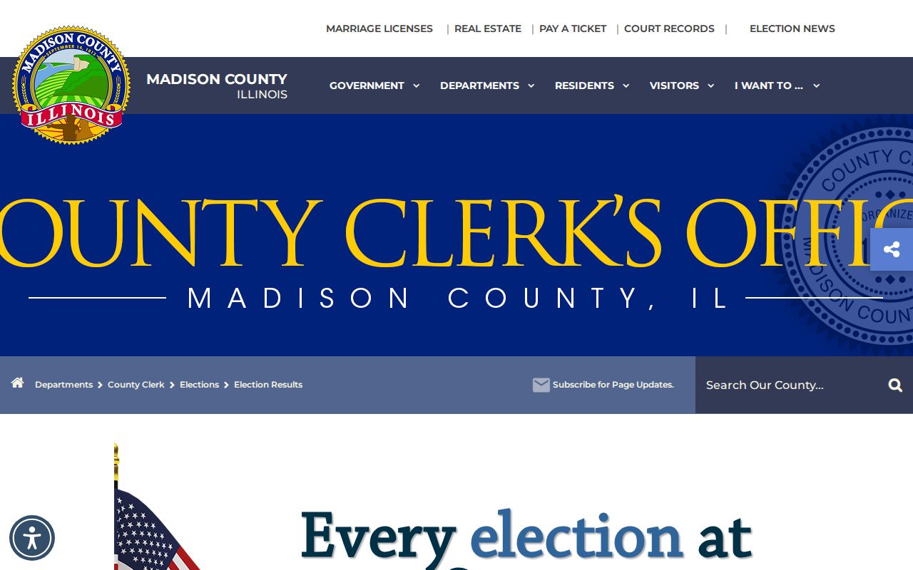 Madison County election history and precinct context for Granite City neighbors