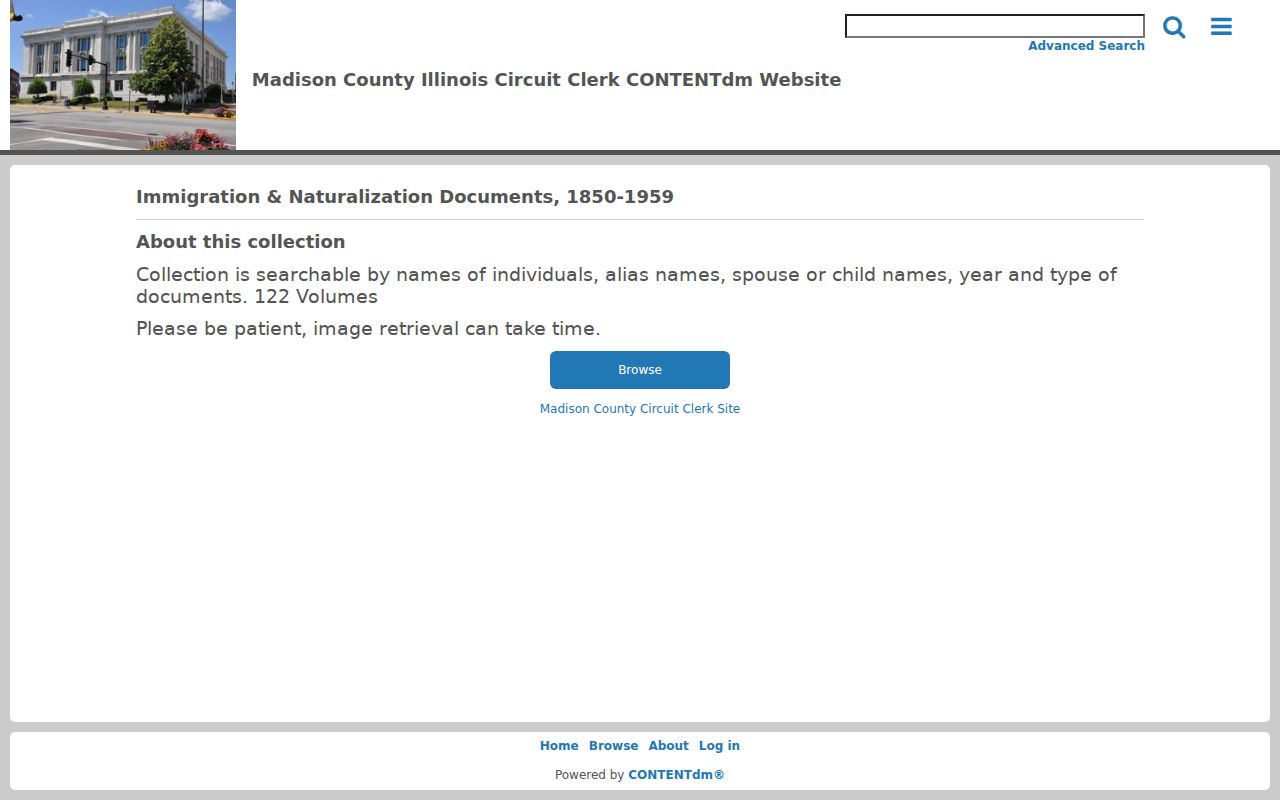 Madison County naturalization archive for Granite City resident history